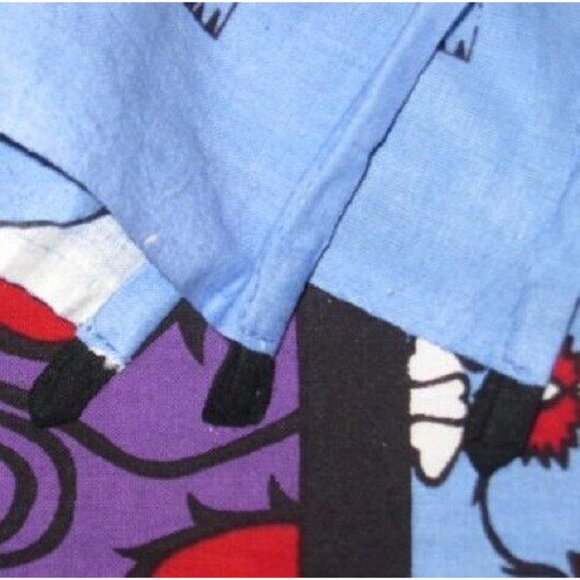 New Grateful Dead Dancing Bears Blue Purple Red Wall Hanging Tapestry 90X60 Gift - Picture 4 of 4